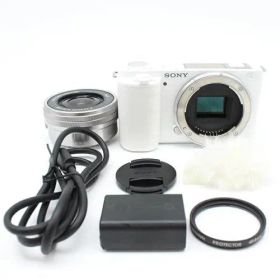 Sony ZV-E10 パワーズームレンズキット ホワイト ZV-E10L W