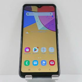 Galaxy A21 シンプル SCV49 au ブラック 送料無料 本体 c16648 【中古】