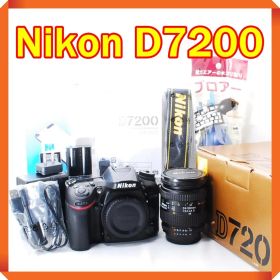 シャッター数1720回と新品級✨ Nikon D7200 シングルレンズセット