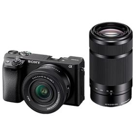 デジタル一眼カメラ ソニー / SONY α6400 ILCE-6400X ダブルズームレンズキット [ブラック] 【キャンセル不可・北海道沖縄離島配送不可】 0057-4548736166820-ds