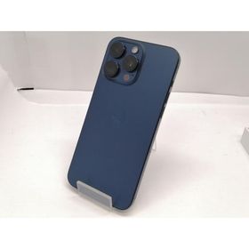 【中古】Apple 国内版 【SIMフリー】 iPhone 15 Pro Max 256GB ブルーチタニウム MU6T3J/A【新宿東口】保証期間１ヶ月【ランクC】