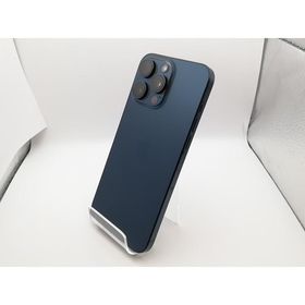 【中古】Apple 国内版 【SIMフリー】 iPhone 15 Pro Max 256GB ブルーチタニウム MU6T3J/A【新宿】保証期間１ヶ月【ランクB】