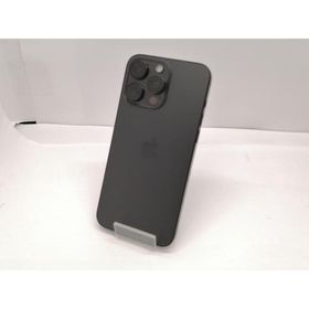 【中古】Apple 国内版 【SIMフリー】 iPhone 15 Pro Max 256GB ブラックチタニウム MU6P3J/A【新宿東口】保証期間１ヶ月【ランクB】