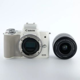 【動作確認済】Canon キヤノン EOS Kiss M2 EF-M15-45 IS STM レンズキット [ホワイト] _GP00004158