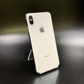 iPhone XS Max 256GB シルバー au 白ロム 動作確認済 84%【全額返金保証】【最速発送】