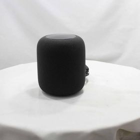 〔中古〕Apple(アップル) HomePod 第1世代 MQHW2J／A スペースグレイ〔262-ud〕