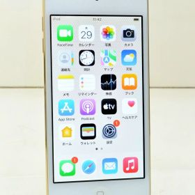 Wi-Fiモデル Apple iPod touch (第7世代) 32GB iOS15.8.5 ゴールド MVHT2J/A 初期化済 【m029602】【中古】【K20260129】