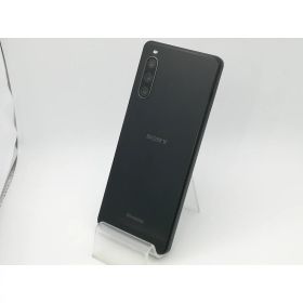 【中古】SONY docomo 【SIMフリー】 Xperia 10 IV ブラック 6GB 128GB SO-52C【新橋】保証期間1ヶ月【ランクC】
