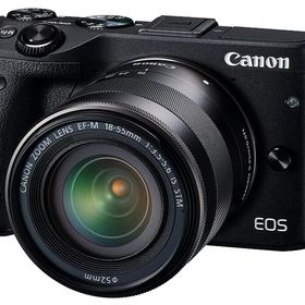 【中古】Canon キヤノン EOS M3 EF-M18-55 IS STM レンズキット ブラック