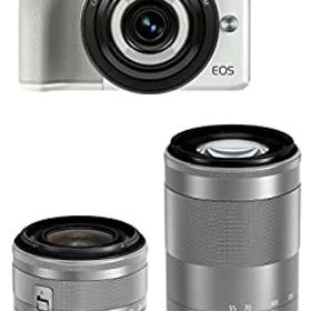 【中古-非常に良い】 Canon キャノン ミラーレス一眼カメラ EOS M3 (ホワイト) ・クリエイティブマクロ トリプルレンズキット EF-M28mm F3.5 IS STM EF-M15-45mm F3.5-6.3 IS STM