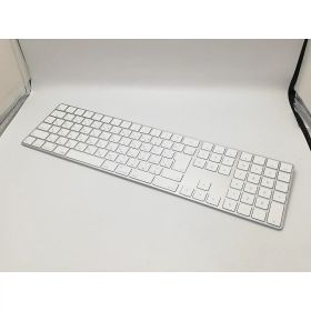 【中古】Apple Magic Keyboard（2017/テンキー付き/A1843） - 日本語（JIS） シルバー MQ052J/A【福岡天神】保証期間1週間