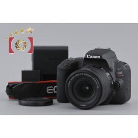 【中古】Canon キヤノン EOS Kiss X9 EF-S 18-55 IS STM レンズキット ブラック シャッター回数僅少