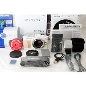 オリンパス(OLYMPUS)の【Wifi搭載】OLYMPUS E-PL7 レンズ新品★すぐ撮影可能(ミラーレス一眼)