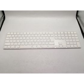 【中古】Apple Magic Keyboard（2017/テンキー付き/A1843） - 日本語（JIS） シルバー MQ052J/A【大須アメ横】保証期間１週間