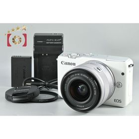 Canon キヤノン EOS M10 EF-M15-45 IS STM レンズキット ホワイト
