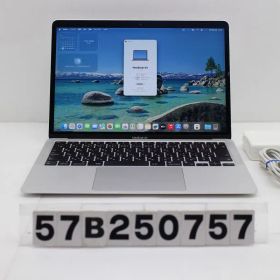 Apple MacBook Air 13in 2020 A2337 シルバー Apple M1 1GHz/16GB/512GB(SSD)/13.3W/WQXGA(2560x1600) 【57B250757】