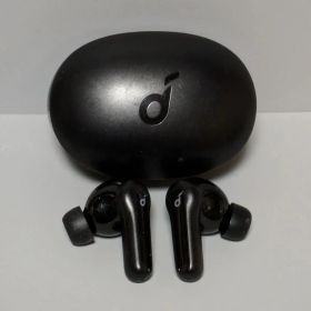 ②バッテリー良好（8H/8H）アプリ対応 後期モデル soundcore Life P2 Mini A3944 防水 IPX5 ブラック 黒 完全ワイヤレスイヤホン anker life p2 mini 中古