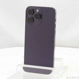 ソフマップ 〔中古品〕 iPhone14 Pro Max 256GB ディープパープル MQ9E3J／A SIMフリー【196】