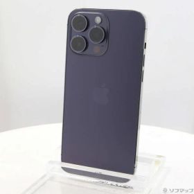 ソフマップ 〔中古品〕 iPhone14 Pro Max 256GB ディープパープル MQ9E3J／A SIMフリー【348】