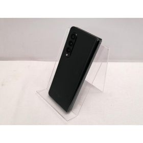 【中古】【赤ロム保証あり】SAMSUNG au 【SIMフリー】 Galaxy Z Fold3 5G ファントムブラック 12GB 256GB SCG11【仙台駅東口】保証期間１ヶ月【ランクA】