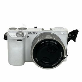 【中古】 SONY α6000 E 16-50mm F3.5-5.6 ILCE-6000L ミラーレス一眼カメラ ホワイト T10839012