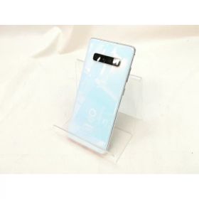 【中古】SAMSUNG docomo 【SIMロック解除済み】 Galaxy S10+ Olympic Games Edition SC-05L Prism White【川崎】保証期間1ヶ月【ランクC】