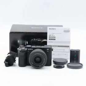 【ショット数4,009】SONY ソニー α7C II ズームレンズキット フルサイズ ミラーレス一眼 3300万画素 高速AF 4K動画対応 小型軽量 Vlog 撮影向け【中古】