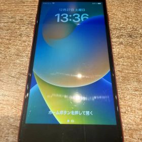 【中古正常品】iPhone8 64GB レッド SIMフリー MRRY2J/A M026