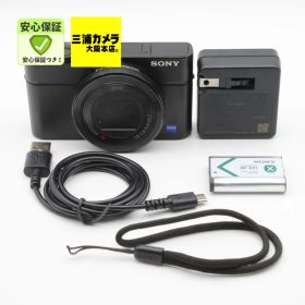 【極上品】 Sony Cyber-shot RX100III ブラック 1.0型裏面照射型CMOSセンサー 光学ズーム2.9倍(24-70mm) 180度チルト可動式液晶モニター DSC-RX100M3 高級コンデジ #0500127