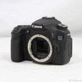 【中古】Canon(キヤノン) EOS 70D W (2020万画素／SDXC) 【198-ud】