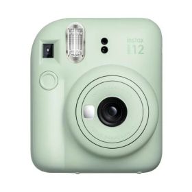 インスタントカメラ instax mini 12「チェキ」 ミントグリーン 富士フイルム INSTAX mini 12 MINT GREEN