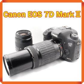 Canon EOS 7D mark II ダブルレンズセット 初心者～プロまで！ 109ｋ4762