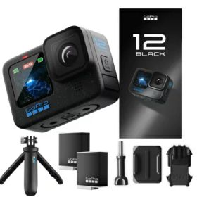 GoPro｜ゴープロ HERO12BLACKオリジナルセット CHDKZ-122-FW [4K対応 /防水+防塵+耐衝撃]