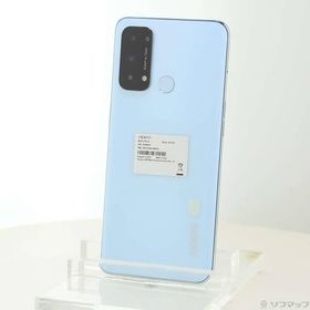 〔中古〕OPPO(オッポ) OPPO Reno5 A 128GB アイスブルー A101OP Y!mobile SIMフリー〔349-ud〕