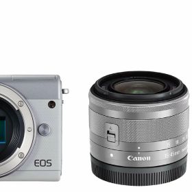 【中古】【非常に良い】Canon ミラーレス一眼カメラ EOS M100 ダブルズームキット ホワイト EOSM100WH-WZK
