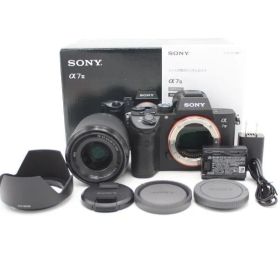 ショット数4618！■ほぼ新品■ SONY ソニー α7III ズームレンズキット ブラック ILCE-7M3K ♯98001