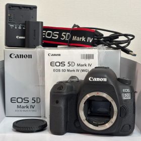 【美品】Canon EOS 5D Mark IV ショット数 20,591枚