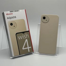 【中古A】AQUOS wish4 SH-52E ホワイト SIMフリー 白ロム