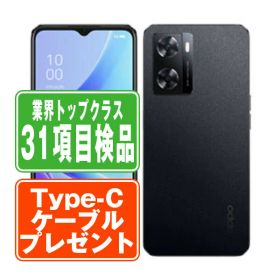 【中古】 OPPO A77 ブラック SIMフリー 本体 スマホ 【あす楽】 【保証あり】 【送料無料】 a77fbk7mtm