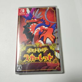 ニンテンドウ(任天堂)のポケットモンスター スカーレット Switch 新品未開封(家庭用ゲームソフト)