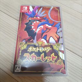 ポケモン(ポケモン)の新品に近い ポケットモンスター スカーレット Nintendo Switch(家庭用ゲームソフト)