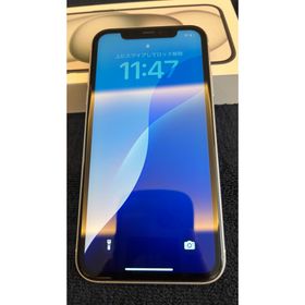 アイフォーン(iPhone)のアップル iPhone11 128GB ホワイト SIMフリー(スマートフォン本体)