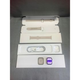 美品 Apple Watch 8 GPSモデル 41mm 32GB スターライト(腕時計(デジタル))