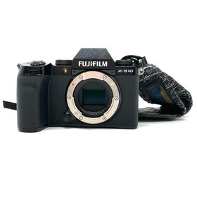 フジフイルム(富士フイルム)の【全額返金保証】【最速発送】FUJIFILM デジタル一眼 FUJIFILM X-S10 ボディ ブラック 美品 動作確認済(ミラーレス一眼)