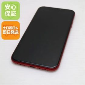 美品 SIMフリー iPhoneXR 64GB レッド RED スマホ 白ロム 即日発送 Apple iphone XR 土日祝発送OK 03000