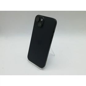 【中古】Apple docomo 【SIMフリー】 iPhone 15 128GB ブラック MTMH3J/A【吉祥寺】保証期間1ヶ月【ランクC】
