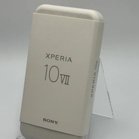 【新品未使用】Xperia 10 VII XQ-FE44 チャコールブラック SIMフリー 白ロム