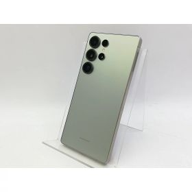 【中古】SAMSUNG 国内版 【SIMフリー】 Galaxy S25 Ultra チタニウムジェードグリーン 12GB 256GB SM-S938Q【大宮東口】保証期間1ヶ月【ランクA】