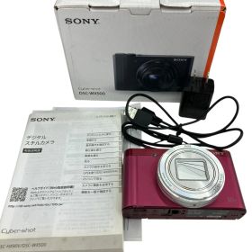 118011 通電確認のみ SONY ソニー デジカメ DSC-WX500 マゼンタ