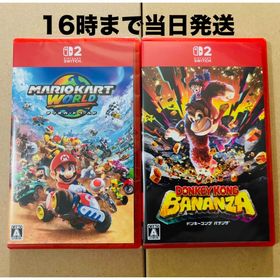 ニンテンドースイッチ(Nintendo Switch)の【Switch2】●マリオカートワールド●ドンキーコング バナンザ(家庭用ゲームソフト)
